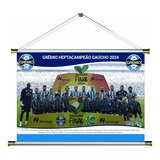 Banner Pôster Grêmio Campeão Gaúcho 2024