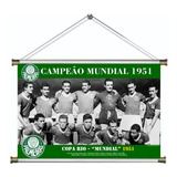 Banner Pôster Palmeiras Campeão Mundial 1951