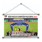 Banner Pôster São Paulo Campeão Paulista