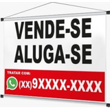 Banner Vende-se Ou Aluga-se Este Imóvel 65x50