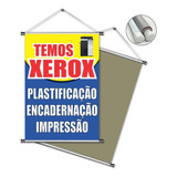 Banner Xerox Papelaria Impressão 100x65cm B46