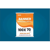 Banner/faixa/lona Personalizado Completo Medida De 100x70