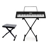 Banqueta Bxbs + Suporte Teclado Musical Yamaha/casio/roland