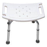 Banqueta De Banho Sem Encosto Higiênica 100kg Supermedy