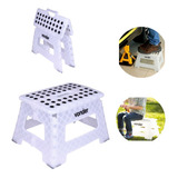 Banqueta Dobrável Banquinho 150kg Resistente Multiuso Oferta