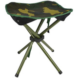 Banqueta Dobrável Nautika Stool Verde Camuflada Poliester