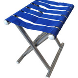 Banqueta Kit 2 Banquinhos Dobrável Pesca Camping Praia