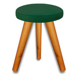 Banqueta Puff Jb Luxo Retro Sala Quarto Decorativo Redondo