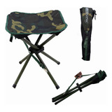 Banqueta Stool Dobrável Compacta Nautika P/ Camping Viagem