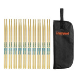 Baqueta 5a Marfim Tennessee Liverpool Kit 10 Pares + Bag 03p