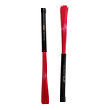 Baqueta De Fibra Vassourinha Para Cajon Torelli Tq019 Par