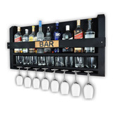 Bar Barzinho De Parede Adega Garrafas Mdf Aparador Bebidas