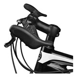 Bar End Chifre Emborrachado Ergonômico Anatômico Guidão Bike