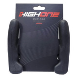 Bar End High One Curto Emborrachado 126mm Preto Par