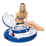 Bar Flutuante Cooler Piscina Termica Aquabar 30 Latas E Gelo
