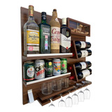 Bar Parede Adega Barzinho Abridor Mdf Rolha Garrafa Abridor
