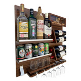 Bar Suspenso Decoração Presente Suporte Vinho Porta Taça