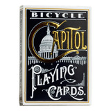 Baralho Bicycle Capitol Azul Cartas Premium
