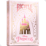 Baralho Bicycle Disney Princess Pink Cartas Premium Original