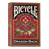 Baralho Bicycle Gold Dragon Back Cartas Premium Poker