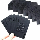 Baralho Black Fosco Impermeavel Deck Poker