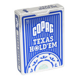 Baralho Copag Texas Holdem Azul Poker