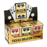 Baralho Copag Texas Holdem Poker Caixa C/ 12 Unid. C/ Nfe