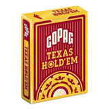 Baralho De Poker Texas Holdem Borgonha Carta Copag Torneios