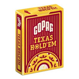 Baralho De Poker Texas Holdem Copag Borgonha Carta Torneios
