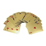 Baralho Dourado Ouro 24k Dollar Poker