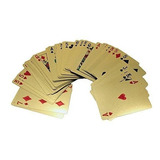 Baralho Dourado Ouro 24k Dollar Poker