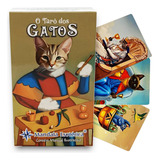 Baralho O Grande Tarô Dos Gatos 78 Cartas Com Manual