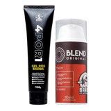 Barba De Respeito Blend + Esfoliante + Kit Blend Capilar