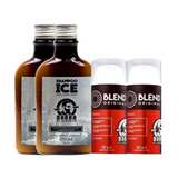Barba De Respeito Kit 2 Blend Original 30ml+ 2 Shampoo 170ml