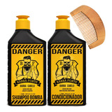 Barba Forte Danger Shampoo 250ml Condicionador