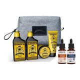 Barba Forte Kit Viagem Danger Sérum Vita C Sérum Ácido 30ml