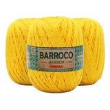 Barbante Barroco 6 Maxcolor 400g Kit