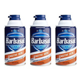 Barbasol Espuma Barba Sensitive Skin 283gr Pack C/3