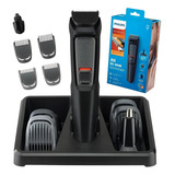 Barbeador Aparador E Cortador Cabelo Philips 6 Em 1 Mg371115 Cor Preto Voltagem 100v/240v