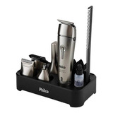 Barbeador E Cortador De Cabelo Philco Multi Groom Aqua 12em1