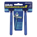 Barbeador Gillette Prestobarba Ultragrip2 Descartável 2 Un