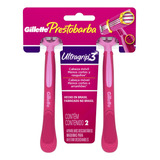 Barbeador Gillette Prestobarba Ultragrip3  Cabeça