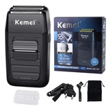 Barbeador Kemei Elétrico Shaver Bivolt Km-1102 - Envio Full