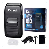 Barbeador Kemei Km-1102 Preto Maquina Shaver