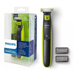 Barbeador Philips Oneblade Qp2521/10 Seco Molhado + 2 Pentes