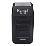 Barbeador Portátil Shaver Bivolt Kemei Km-1102 Profissional
