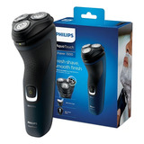 Barbeador Sem Fio Recarregável Philips Aquatouch Shaver®, Cor Preta