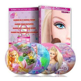 Barbie 38 Dvds Coleção Completa C/ Caixa E Capa, Lindo Box!