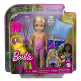 Barbie Boneca Chelsea Dia De Acampamento
