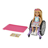 Barbie Cadeira De Rodas Family Chelsea